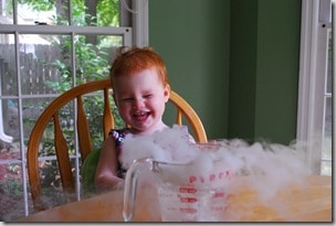 dry ice experiment