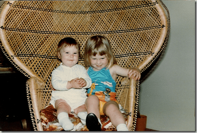 krystyn and em in chair