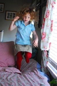 Monkeys Jumping on the Bed