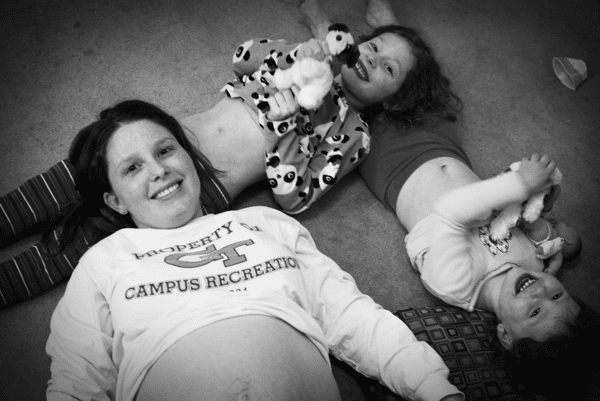 Mommy and the bellies