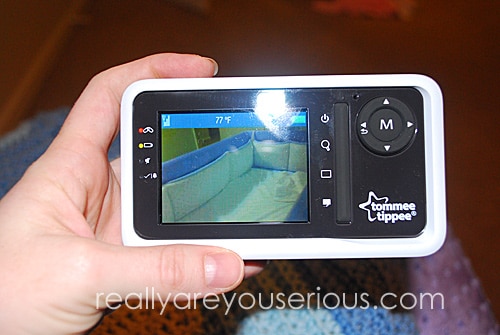tommy tippee closer to nature video baby monitor