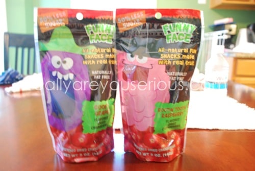Funny Face dried cranberries