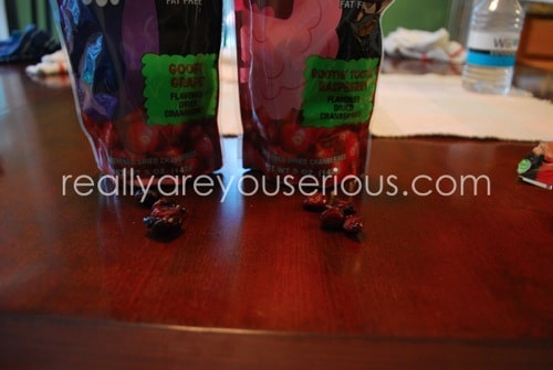 Funny Face dried cranberries