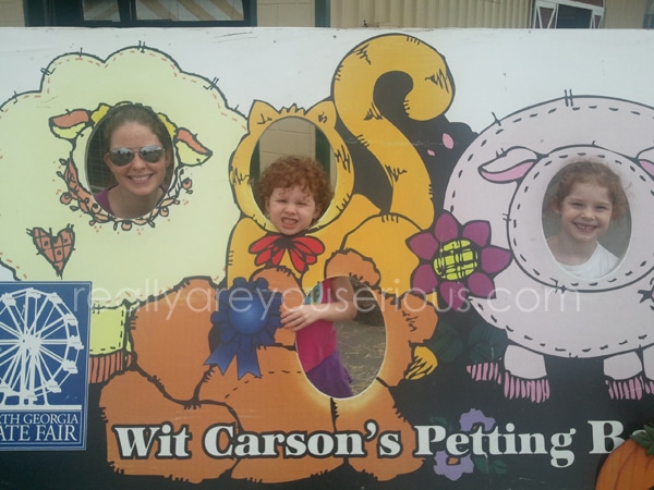 mommy and me at the fair