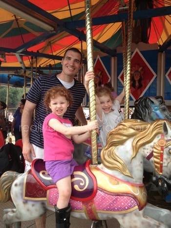 mommy and me at the fair