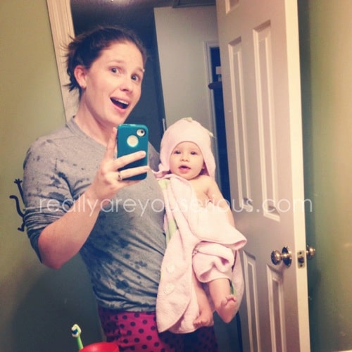 Mommy and Me Monday- bath time