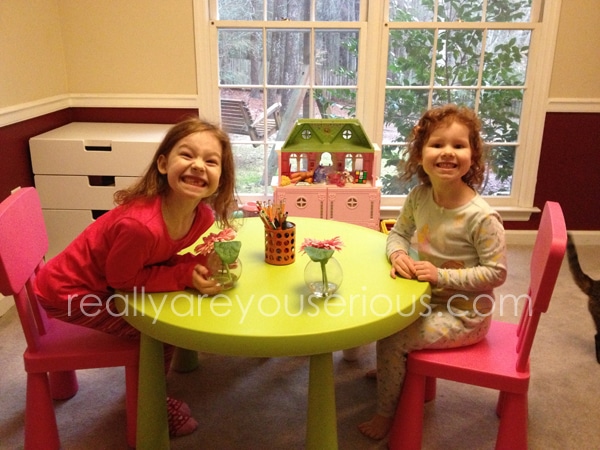 Cheesing with the IKEA Table.jpg