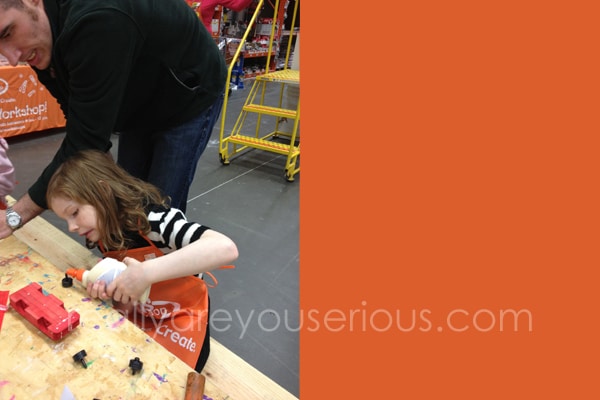 Kid Projects at Home Depot