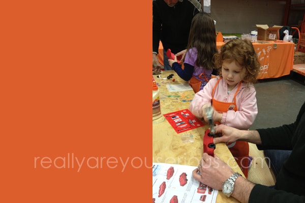 Kid Projects at Home Depot