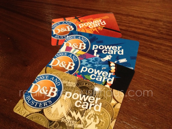Dave And Busters Power Card